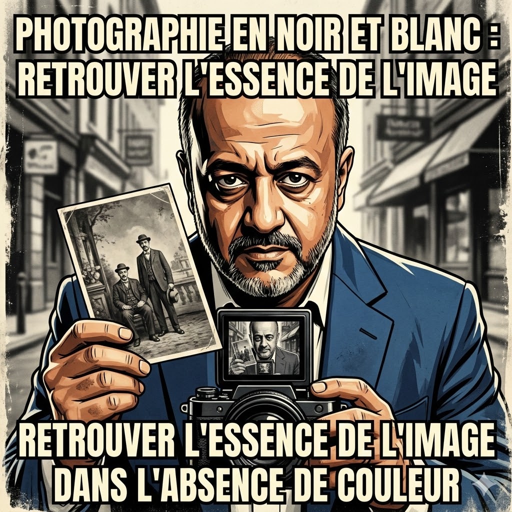 Lire la suite à propos de l’article Photographie en Noir et Blanc : Retrouver l&rsquo;Essence de