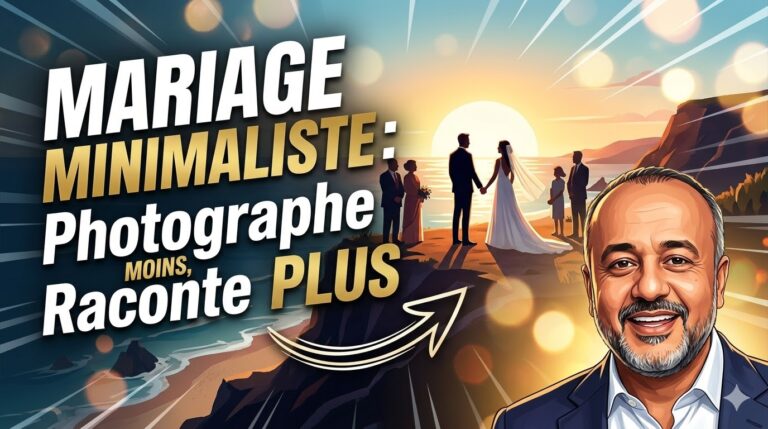 Lire la suite à propos de l’article Mariage Minimaliste 2026: Photographier Moins, Raconter Plus